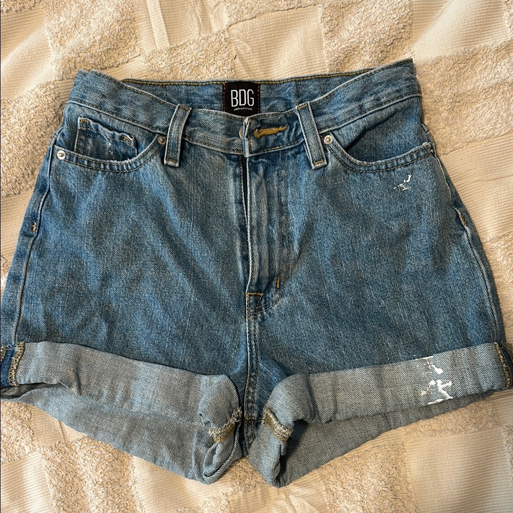 BDG Women's Classic Blue Jean Shorts